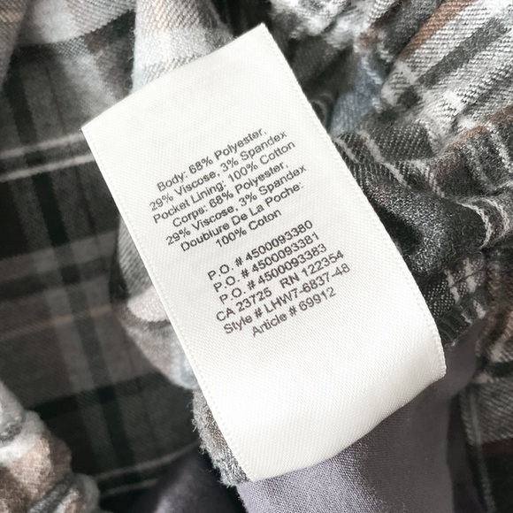 Wilfred Check Pull On Pant - Picture 10 of 10